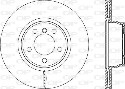 Open Parts BDR2625.20 - Brake Disc autospares.lv