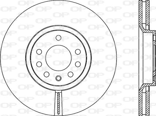 Open Parts BDR2086.20 - Brake Disc autospares.lv