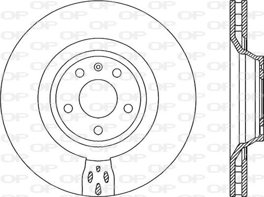 Open Parts BDR2071.20 - Brake Disc autospares.lv