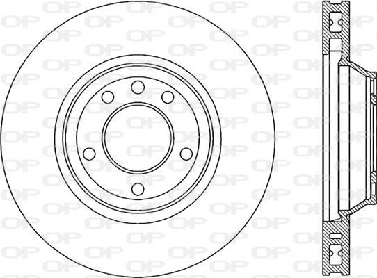 Open Parts BDR2194.20 - Brake Disc autospares.lv