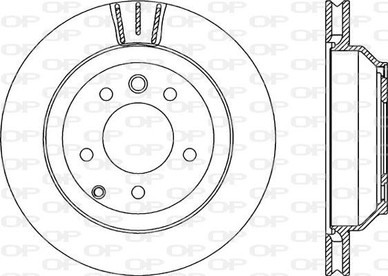 Open Parts BDR2195.20 - Brake Disc autospares.lv