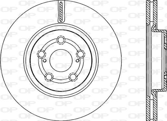 Open Parts BDR2192.20 - Brake Disc autospares.lv