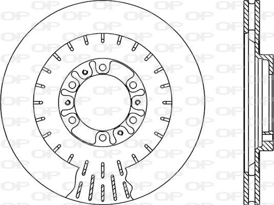 Open Parts BDR2125.20 - Brake Disc autospares.lv