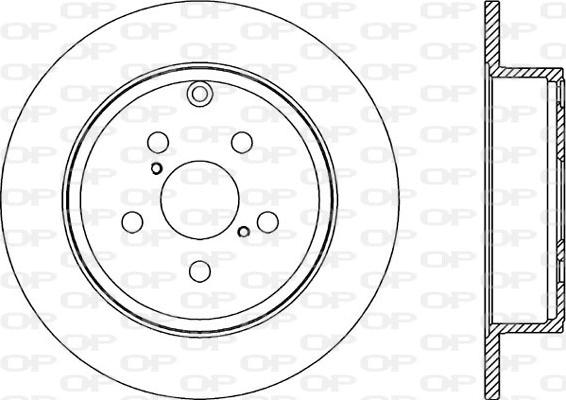 Open Parts BDR2177.10 - Brake Disc autospares.lv