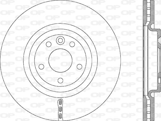 Open Parts BDR2883.20 - Brake Disc autospares.lv