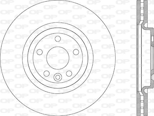 Open Parts BDR2871.20 - Brake Disc autospares.lv