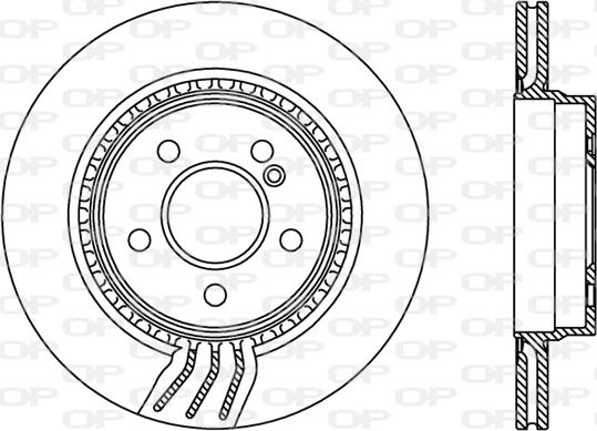 Open Parts BDR2396.20 - Brake Disc autospares.lv