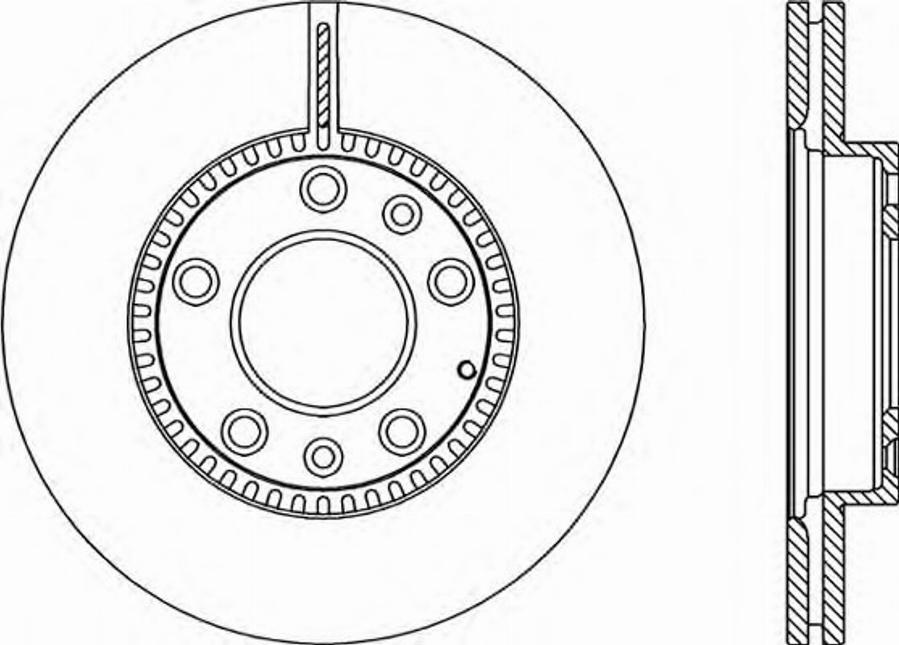 Open Parts BDR2356.20 - Brake Disc autospares.lv