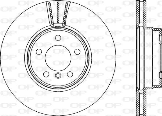 Open Parts BDR2361.20 - Brake Disc autospares.lv