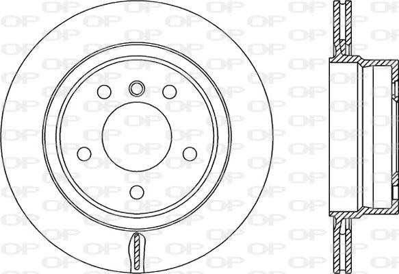 Open Parts BDR2331.20 - Brake Disc autospares.lv