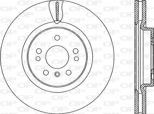 Open Parts BDR2295.20 - Brake Disc autospares.lv