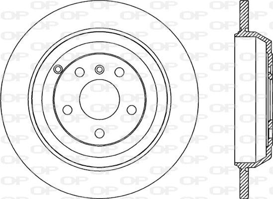 Open Parts BDR2296.10 - Brake Disc autospares.lv