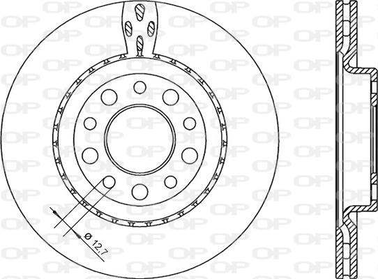 HELLA 8DD 355 116-691 - Brake Disc autospares.lv