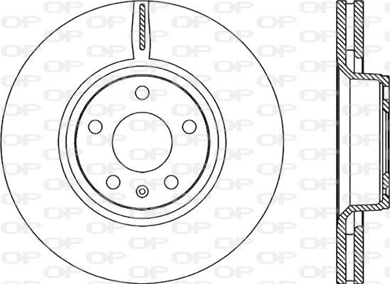 Open Parts BDR2269.20 - Brake Disc autospares.lv