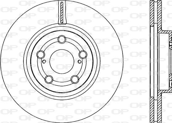 Open Parts BDR2266.20 - Brake Disc autospares.lv