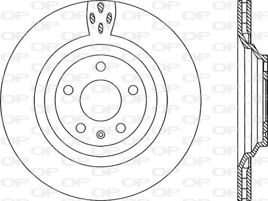 Open Parts BDR2201.20 - Brake Disc autospares.lv