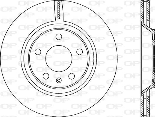 Open Parts BDR2271.20 - Brake Disc autospares.lv