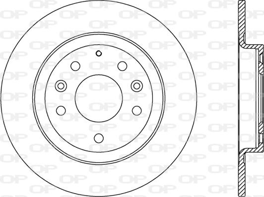 Japanparts DP-320 - Brake Disc autospares.lv