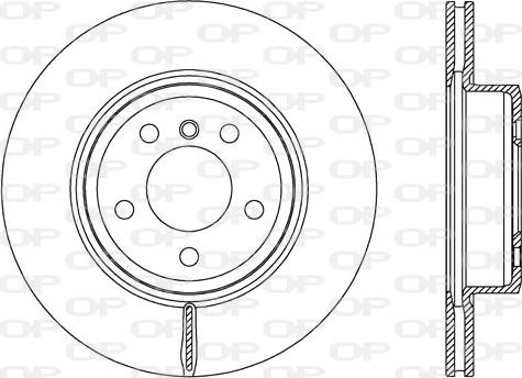 Open Parts BDR2749.20 - Brake Disc autospares.lv