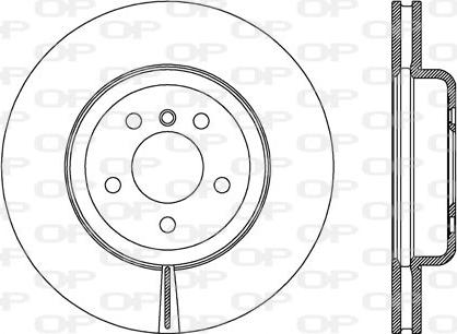 Open Parts BDR2748.20 - Brake Disc autospares.lv