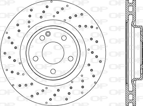 Open Parts BDR2704.20 - Brake Disc autospares.lv