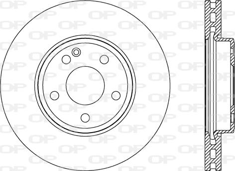 Open Parts BDR2701.20 - Brake Disc autospares.lv