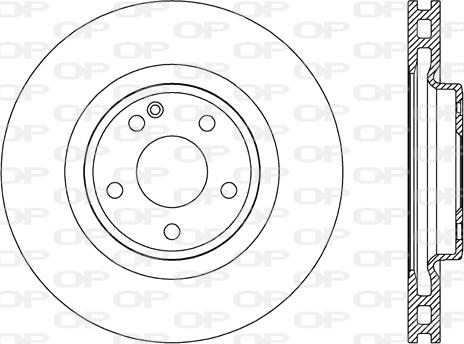 Open Parts BDR2702.20 - Brake Disc autospares.lv