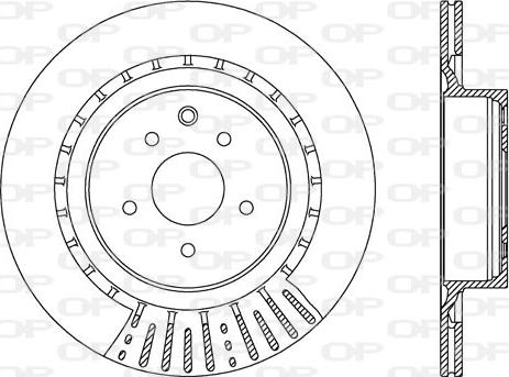 Open Parts BDR2710.20 - Brake Disc autospares.lv