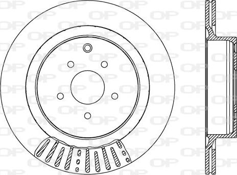 Open Parts BDR2780.20 - Brake Disc autospares.lv