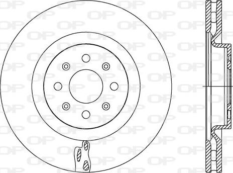 Open Parts BDR2772.20 - Brake Disc autospares.lv