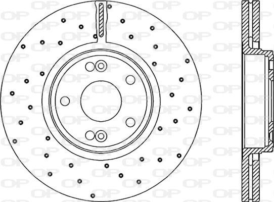 Open Parts BDRS1959.25 - Brake Disc autospares.lv