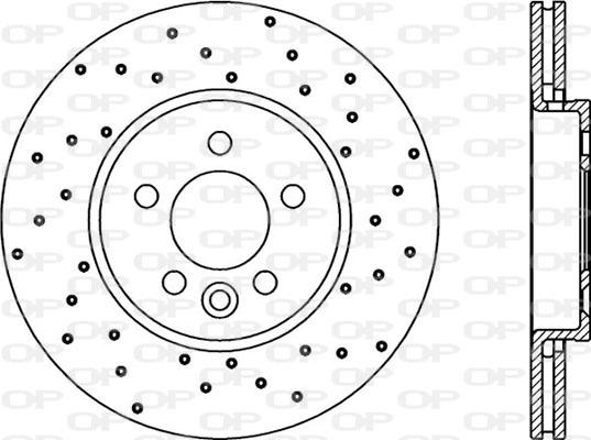 Open Parts BDRS1900.25 - Brake Disc autospares.lv