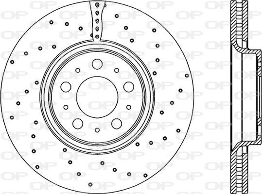 Open Parts BDRS1976.25 - Brake Disc autospares.lv