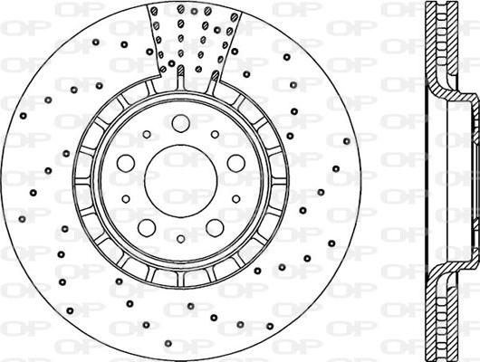 Open Parts BDRS1977.25 - Brake Disc autospares.lv