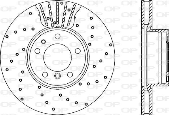 Open Parts BDRS1096.25 - Brake Disc autospares.lv