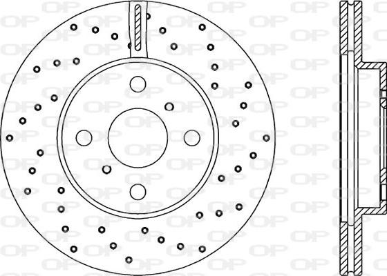 Open Parts BDRS1877.25 - Brake Disc autospares.lv