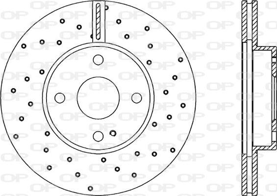 Open Parts BDRS1780.25 - Brake Disc autospares.lv