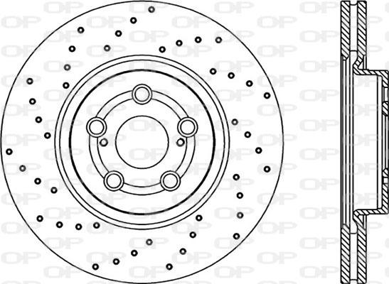 Open Parts BDRS2192.25 - Brake Disc autospares.lv