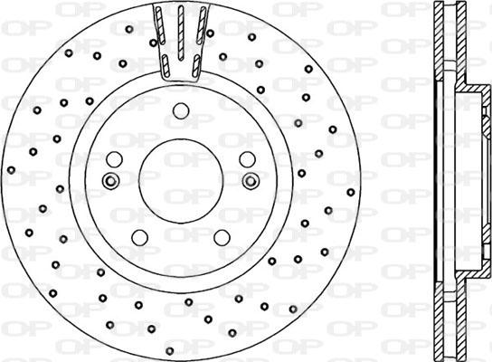 Open Parts BDRS2115.25 - Brake Disc autospares.lv