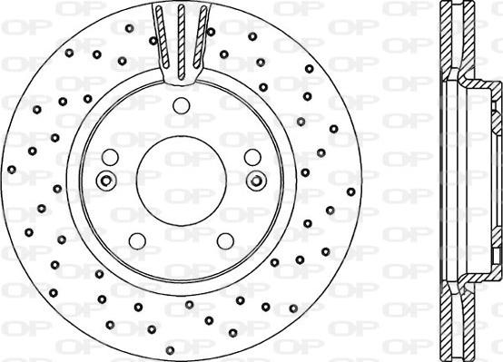 Open Parts BDRS2138.25 - Brake Disc autospares.lv