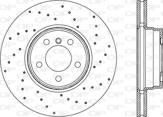 Open Parts BDRS2361.25 - Brake Disc autospares.lv