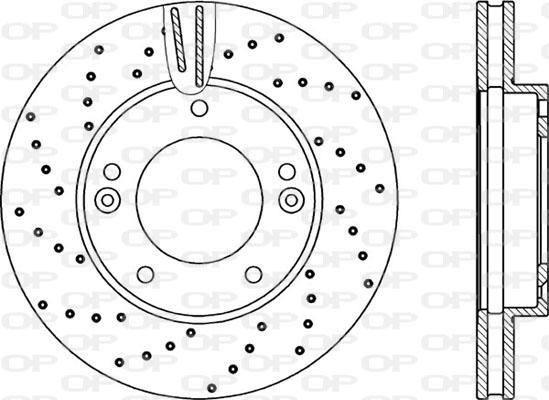 Open Parts BDRS2240.25 - Brake Disc autospares.lv