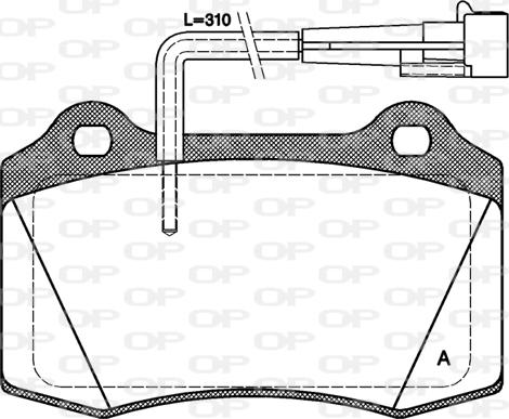 Lucas Electrical 6113929 - Brake Pad Set, disc brake autospares.lv