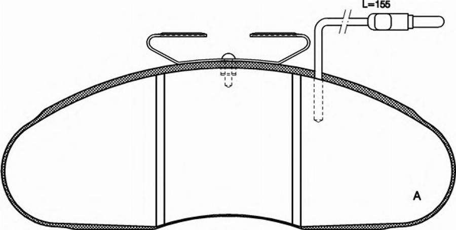 Open Parts BPA0048.12 - Brake Pad Set, disc brake autospares.lv