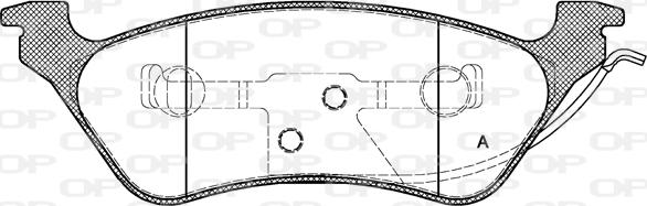 Ferodo FQT1475 - Brake Pad Set, disc brake autospares.lv