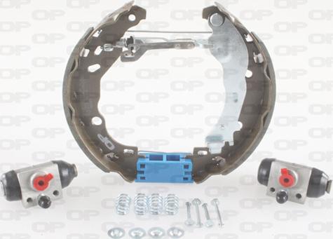 Open Parts BSK2080.00 - Brake Shoe Set autospares.lv