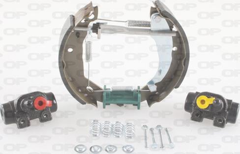 Open Parts BSK2030.01 - Brake Shoe Set autospares.lv