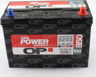 Open Parts BY0100A3.00 - Starter Battery autospares.lv