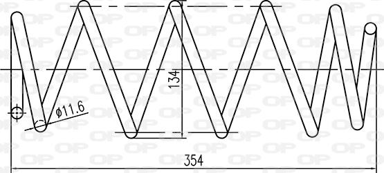 Open Parts CSR9033.00 - Coil Spring autospares.lv