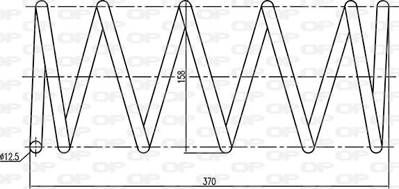 Open Parts CSR9178.00 - Coil Spring autospares.lv